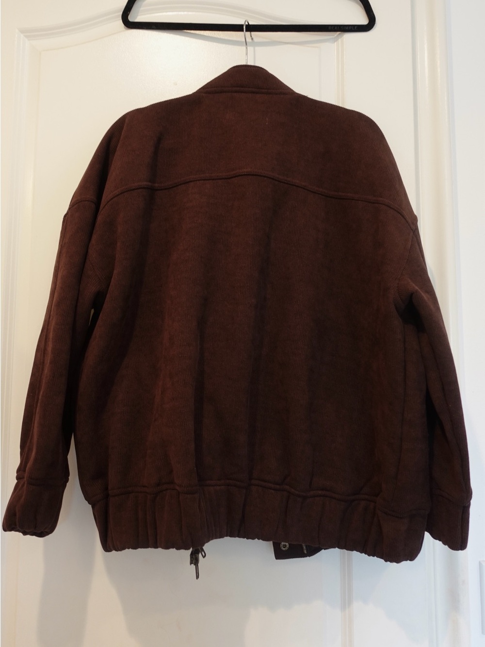 Free People Brown Corduroy Bomber Jacket - Picture 3 of 3